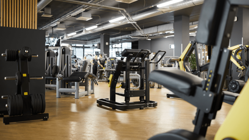 Picture of gym equipment