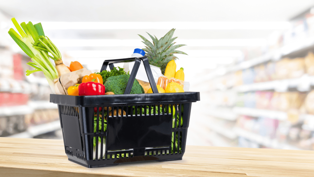 Корзина с продуктами